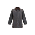 Barbour Black Cotton Full-Length Jacket