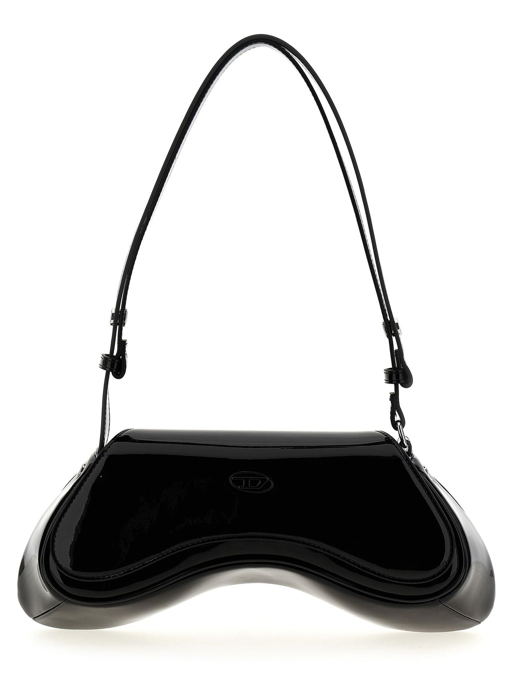 Diesel Black Polyethylene Shoulder Bag