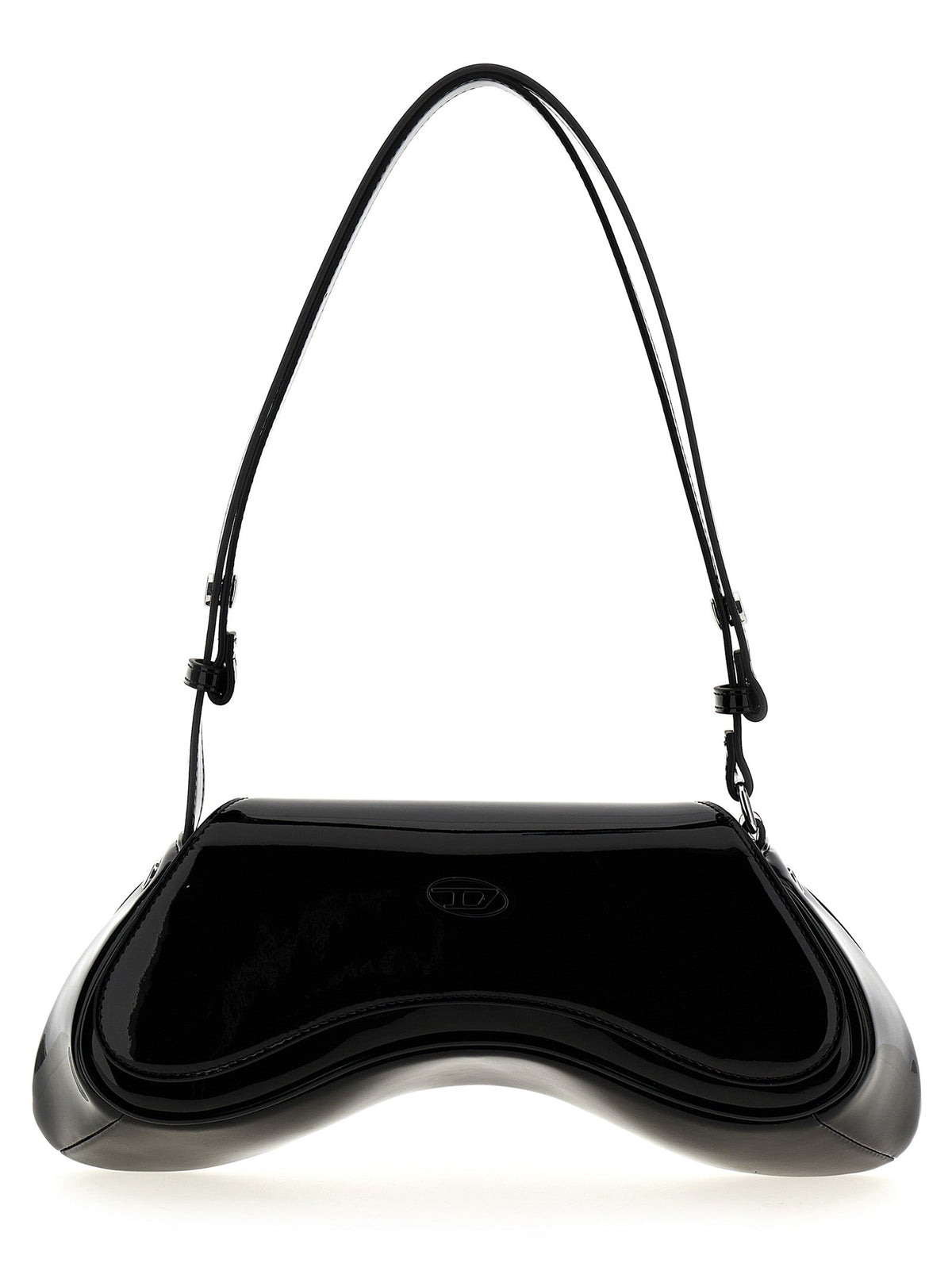 Diesel Black Polyethylene Shoulder Bag