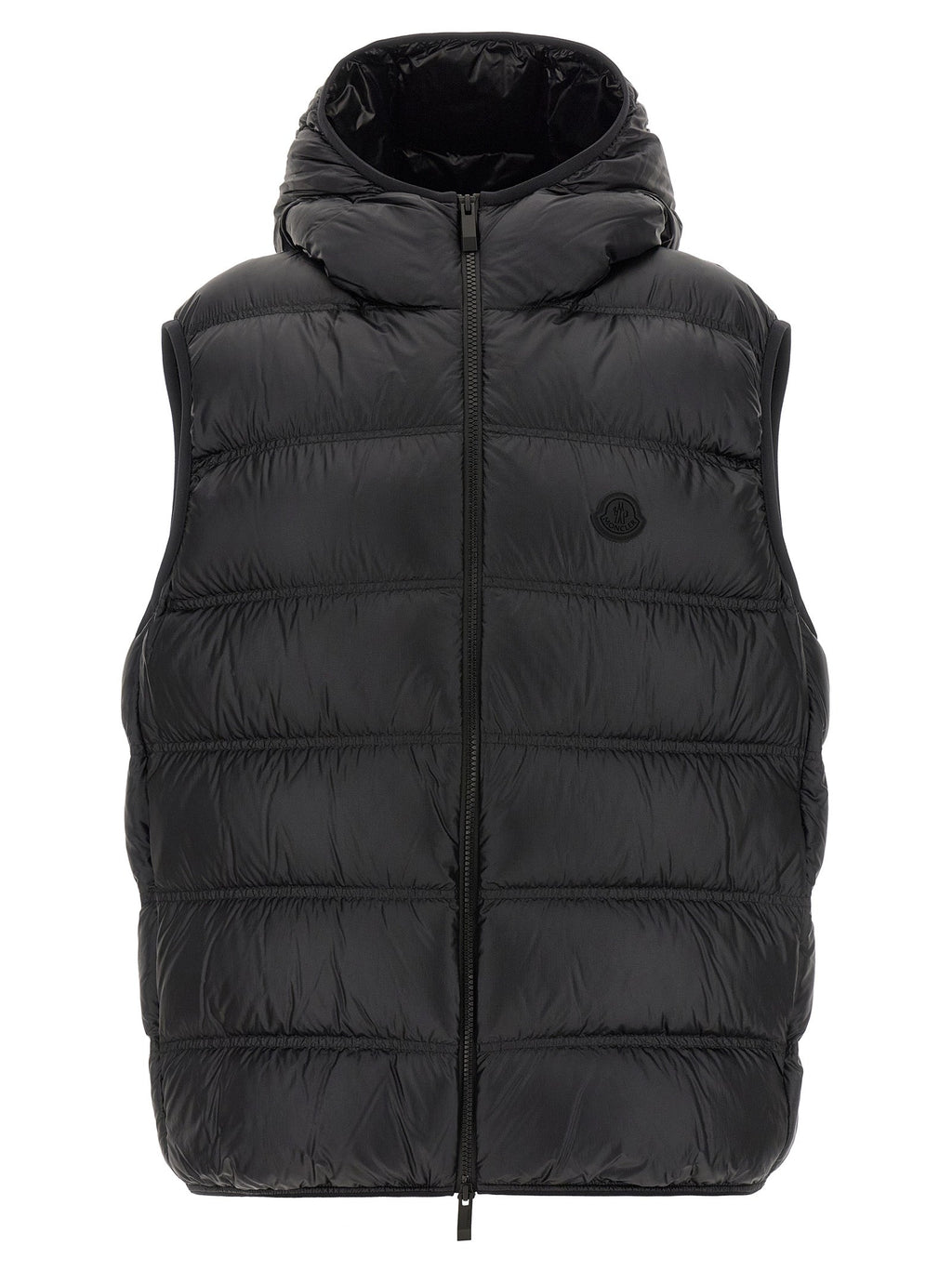 Moncler Black Polyamide Sleeveless Jacket