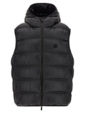 Moncler Black Polyamide Sleeveless Jacket