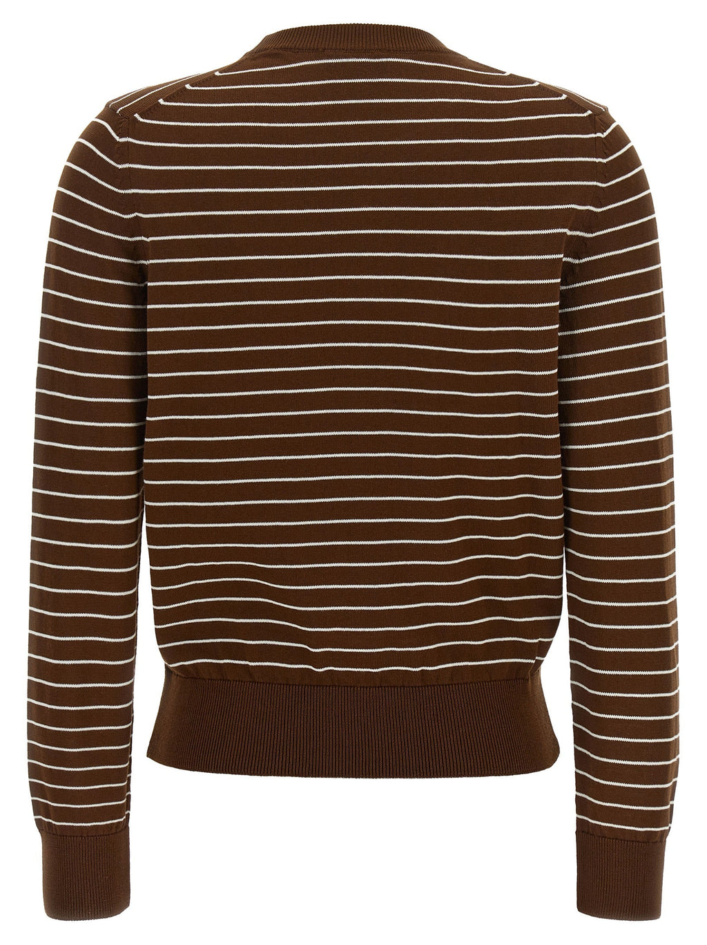 A.P.C. Brown Cotton Cardigan