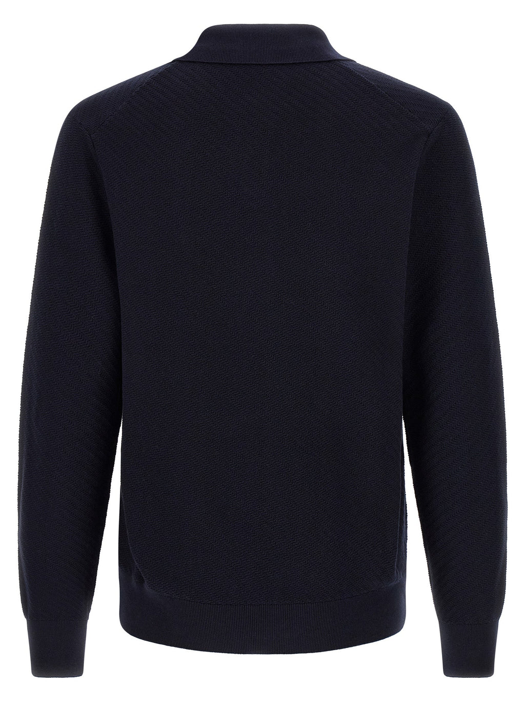 Hugo Boss Blue Cotton Polo Shirt