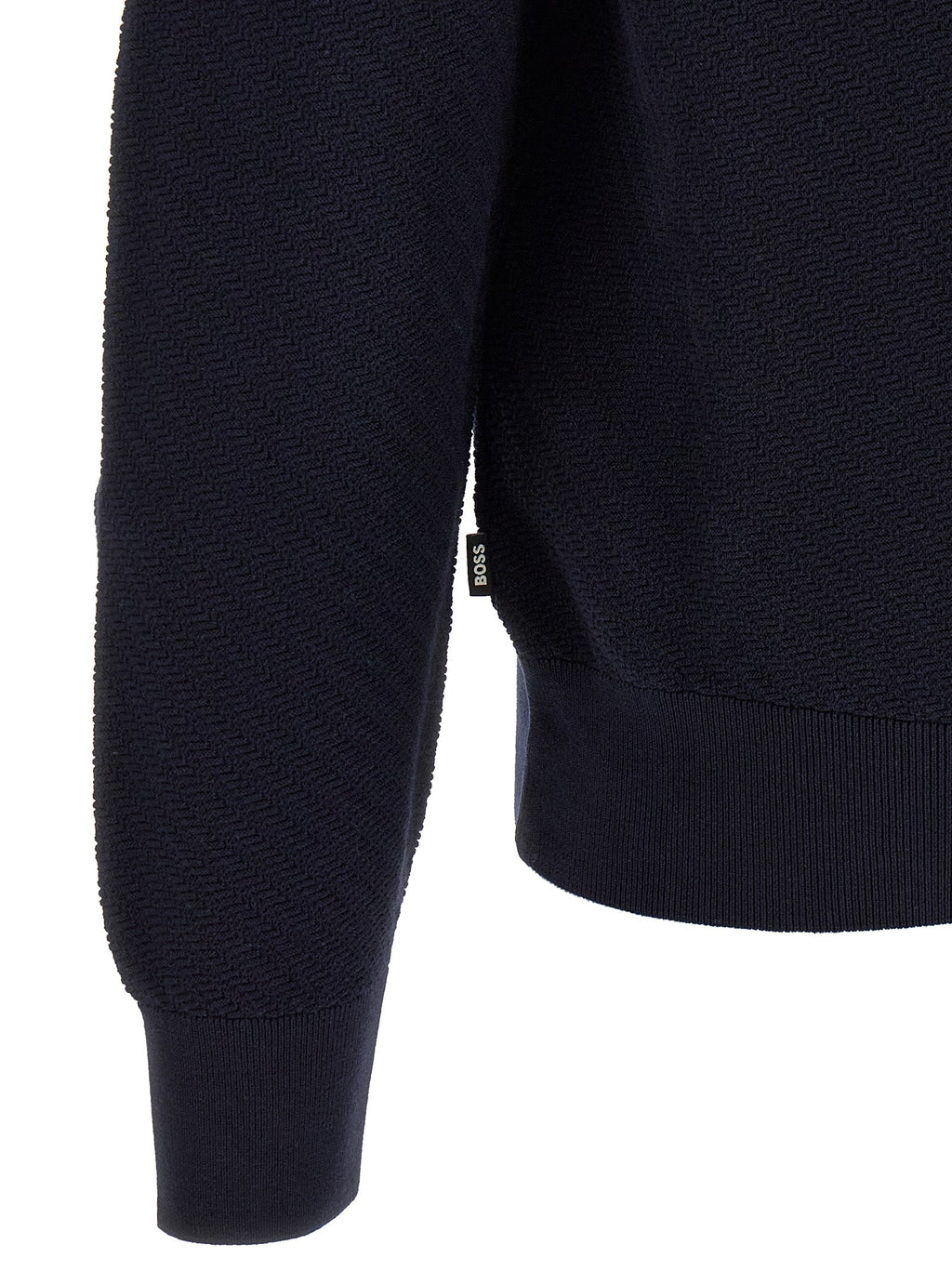 Hugo Boss Blue Cotton Polo Shirt
