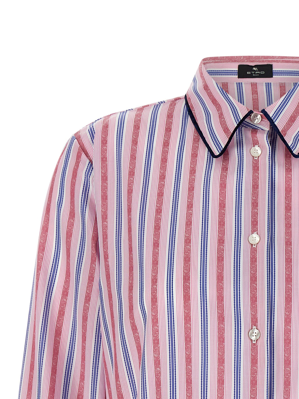 Etro Multicolor Cotton Blouse