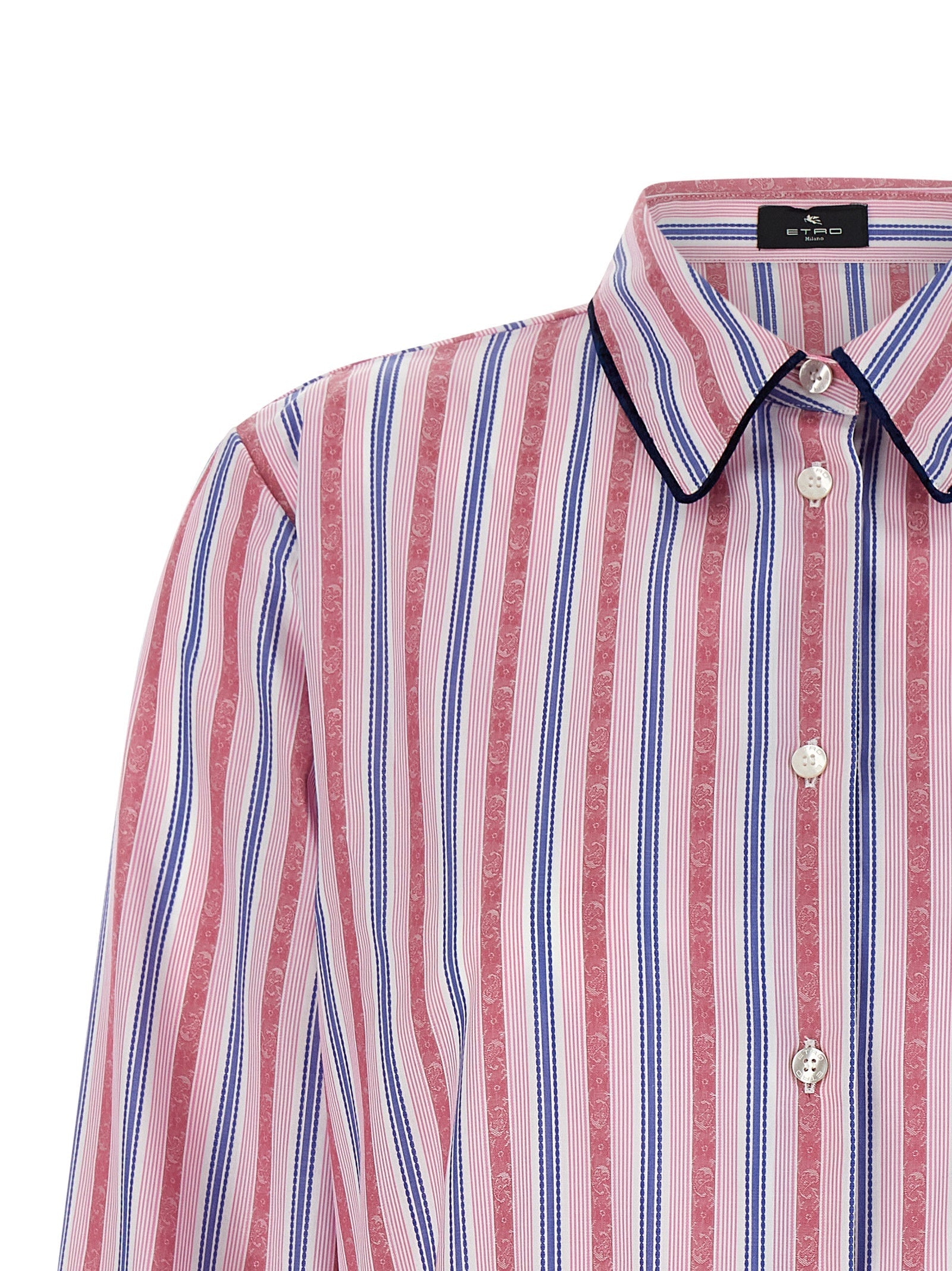 Etro Multicolor Cotton Blouse