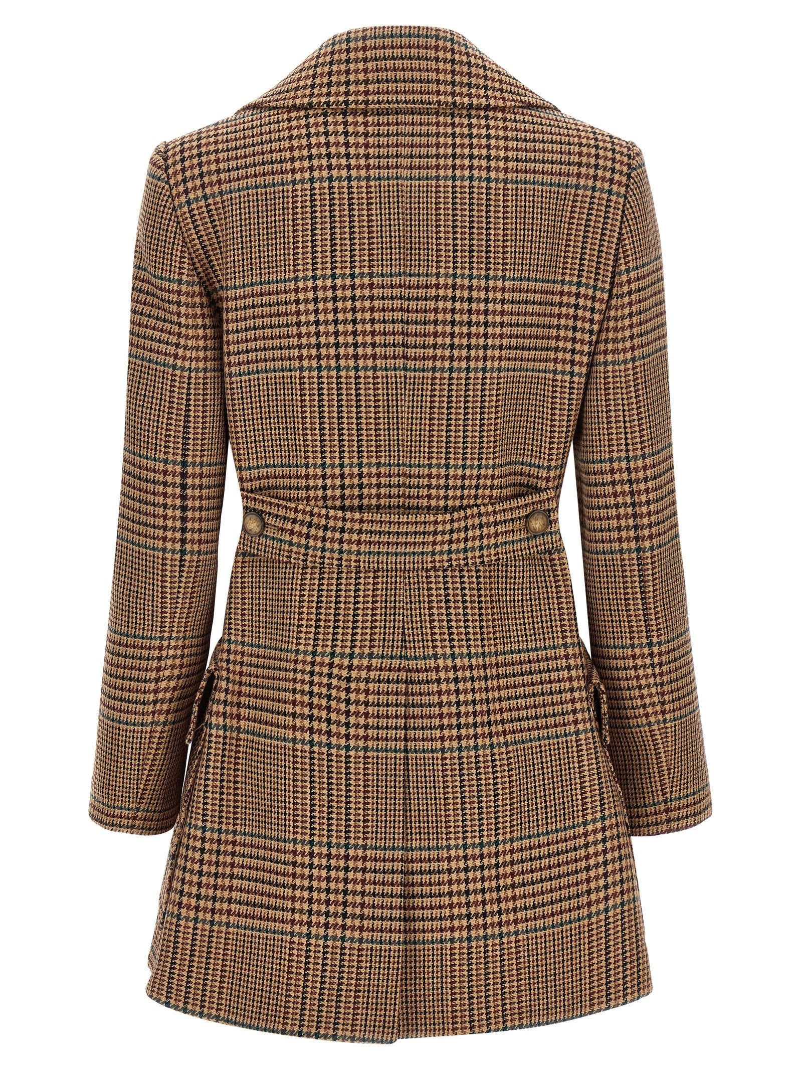 Etro Brown Wool Coat