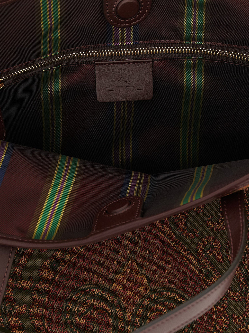 Etro Multicolor Polyester Tote Bag