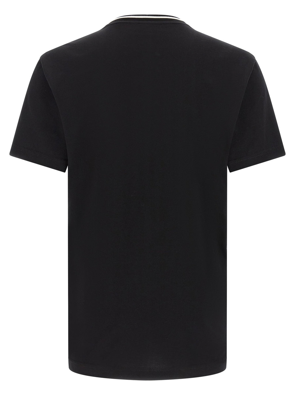 Dolce & Gabbana Black Cotton T-Shirt