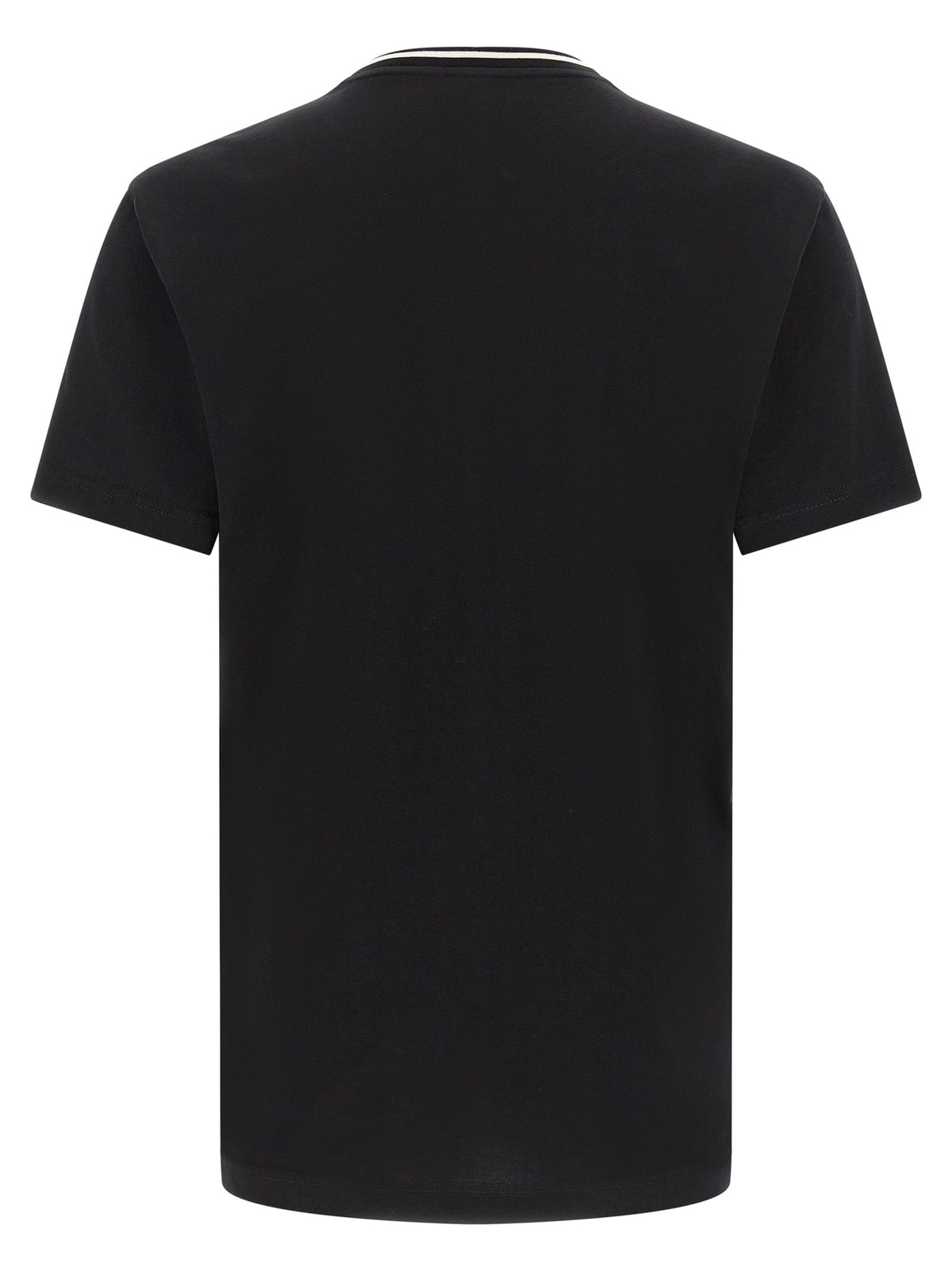 Dolce & Gabbana Black Cotton T-Shirt