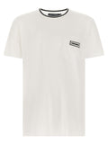 Dolce & Gabbana White Cotton T-Shirt