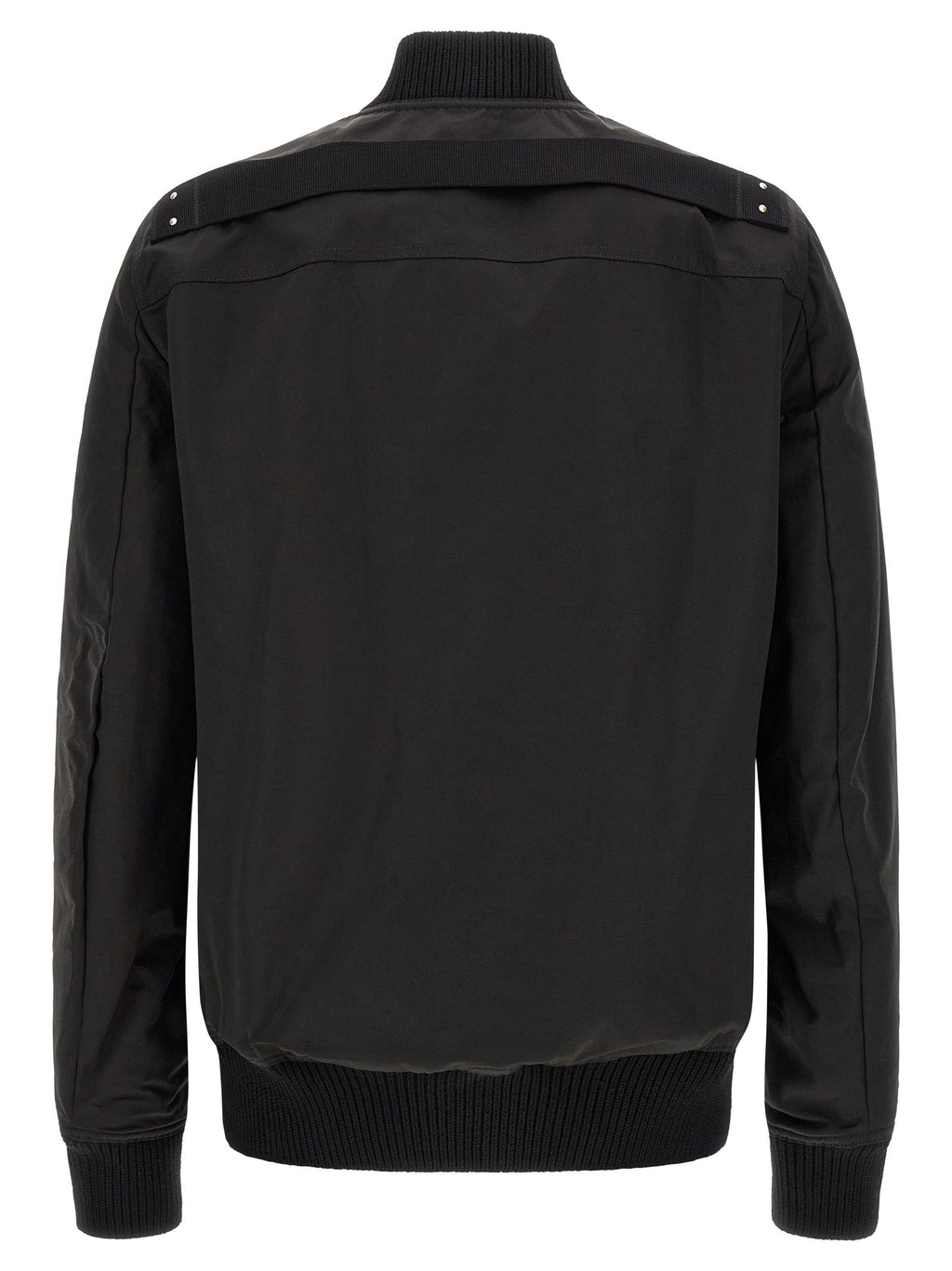 Rick Owens Black Nylon Bomber