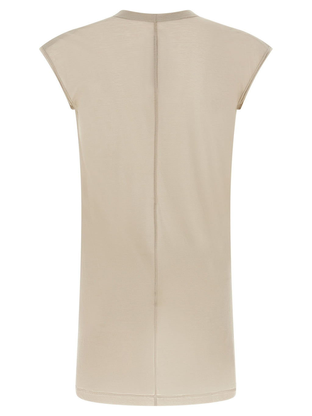 Rick Owens Beige Cotton T-Shirt
