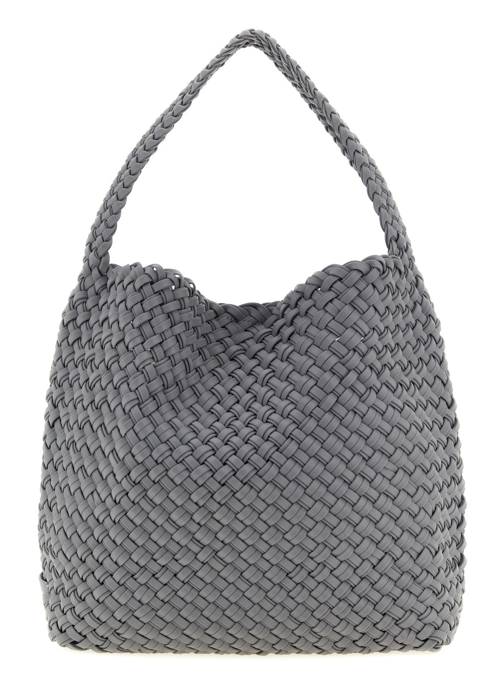 NAGHEDI Gray Nylon Shoulder Bag