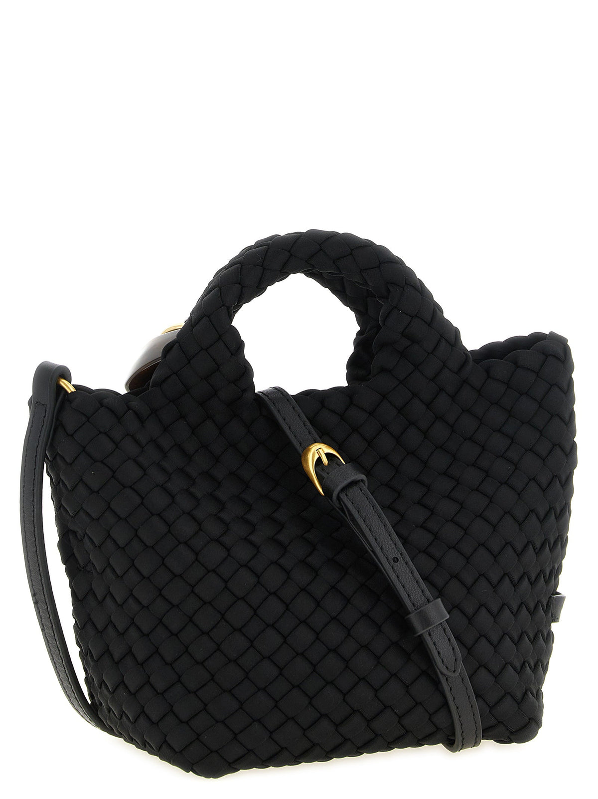 NAGHEDI Black Nylon Handbag