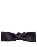 Dolce & Gabbana Men Violet 100% Silk Adjustable Neck Papillon Bow Tie
