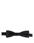 Dolce & Gabbana Men Dark Blue 100% Silk Adjustable Neck Papillon Bow Tie