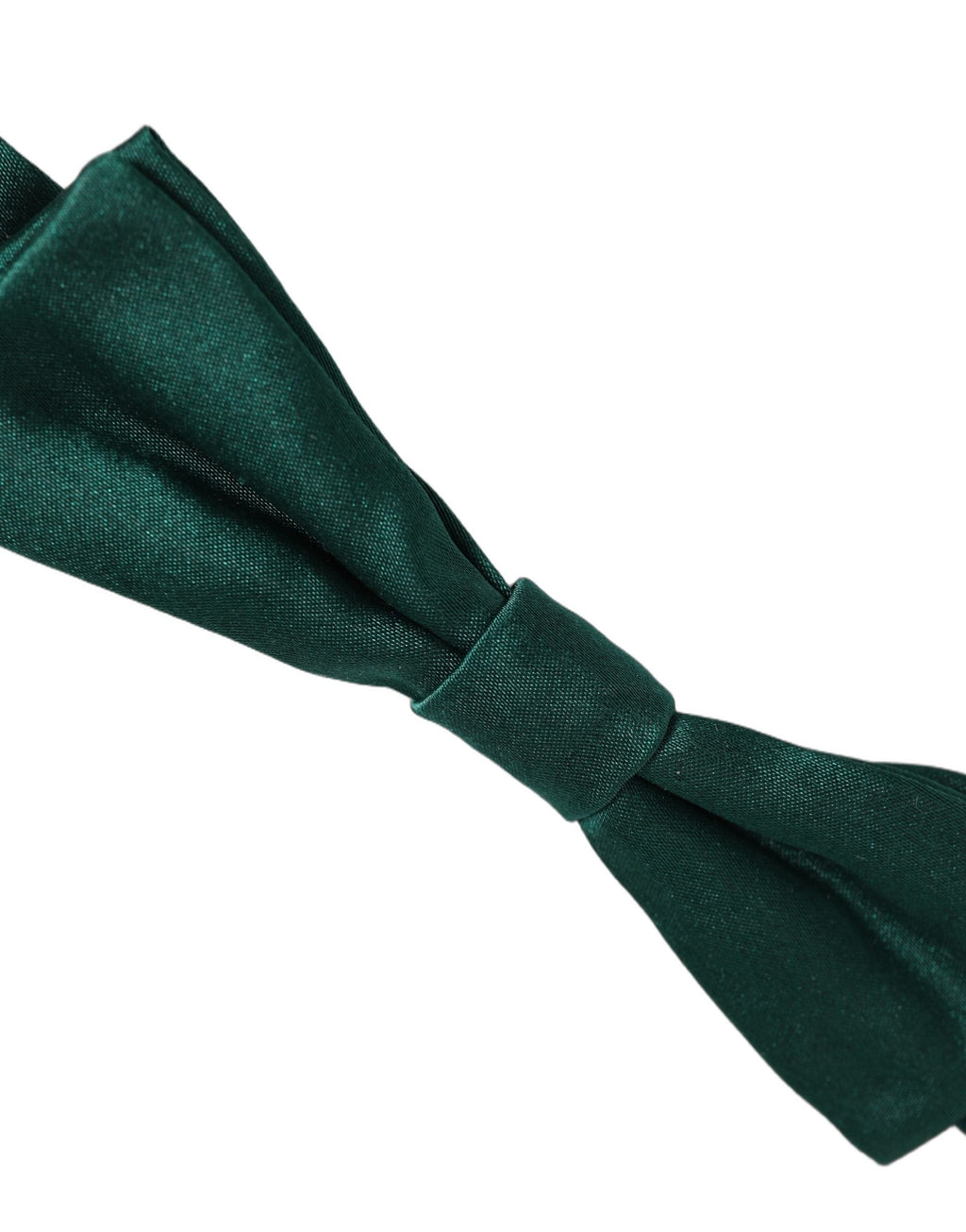 Dolce & Gabbana Men Green 100% Silk Adjustable Neck Papillon Bow Tie