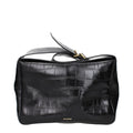 Jil Sander Black Leather Crossbody Bag