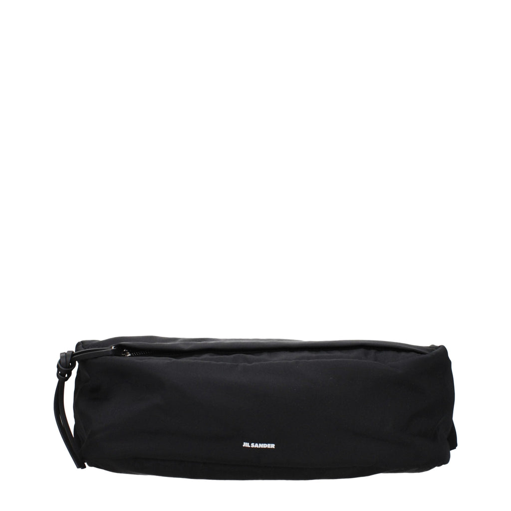 Jil Sander Black Fabric Backpack
