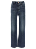 Brunello Cucinelli Blue Cotton Relaxed Fit Jeans