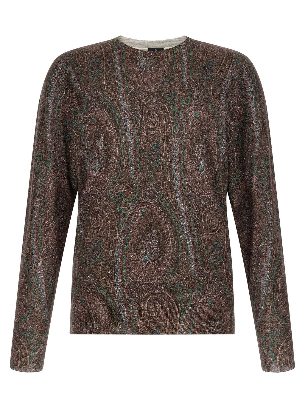 Etro Bordeaux Silk Cardigan