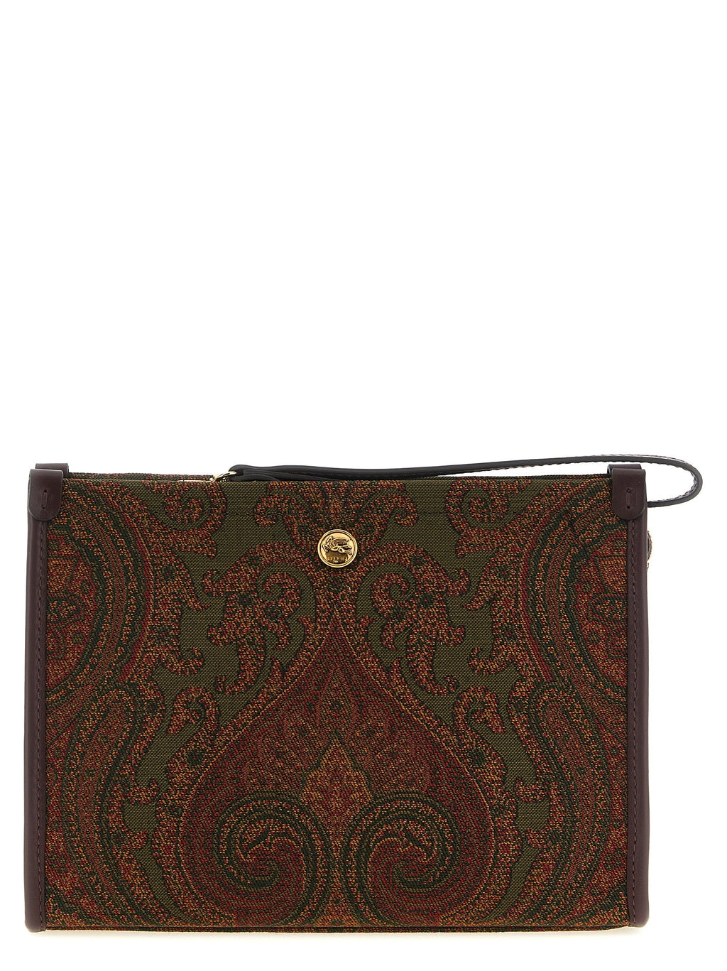 Etro Multicolor Polyester Clutch Bag