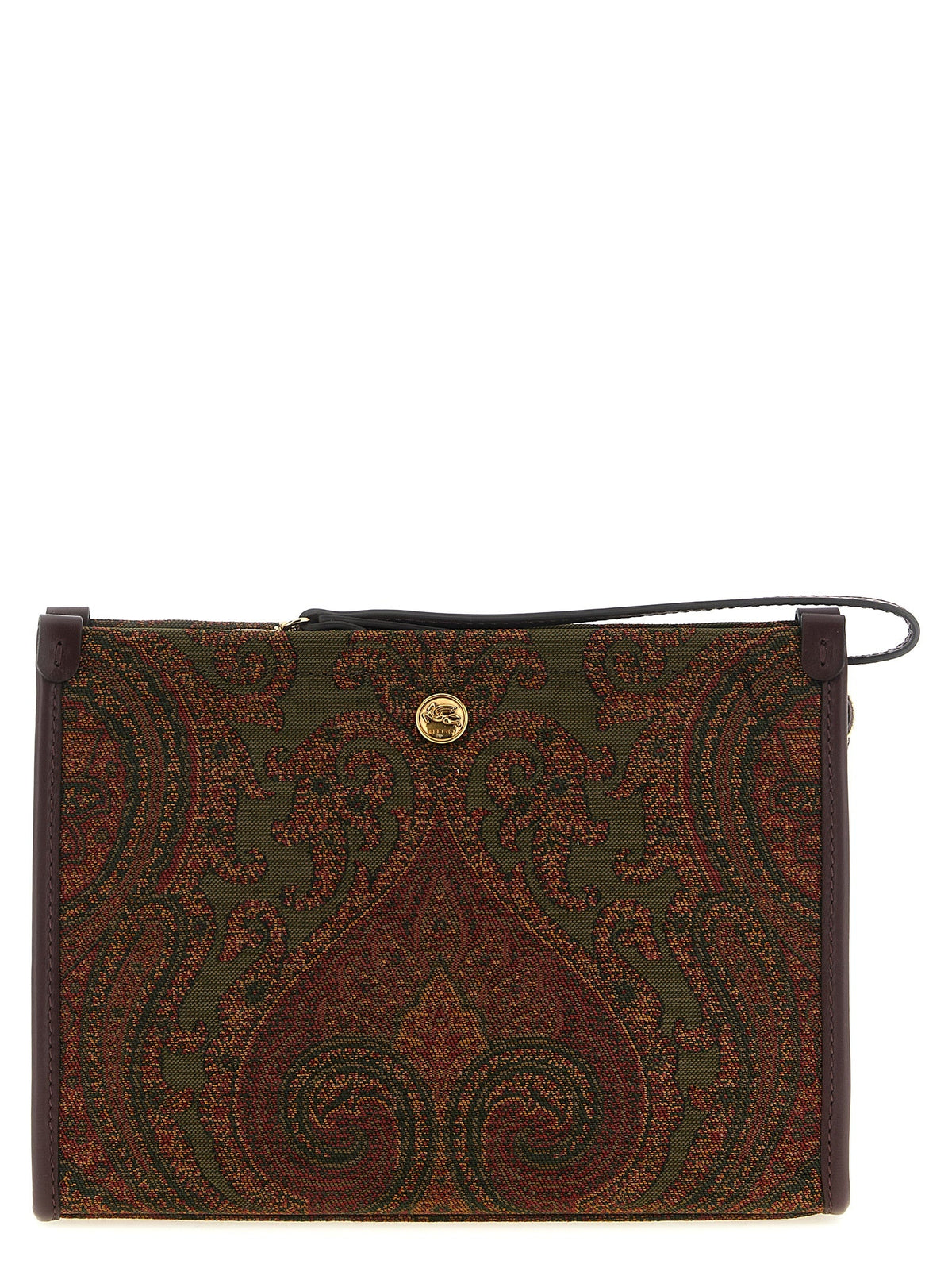Etro Multicolor Polyester Clutch Bag
