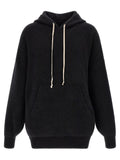 Rick Owens Black Marabou Sweatshirt