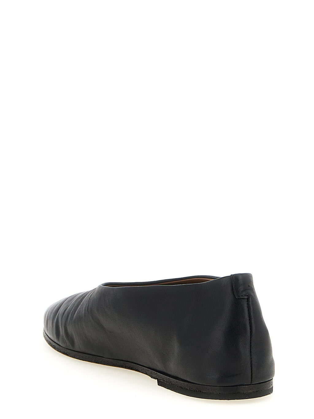 Marsell Black Calfskin Ballet Flats