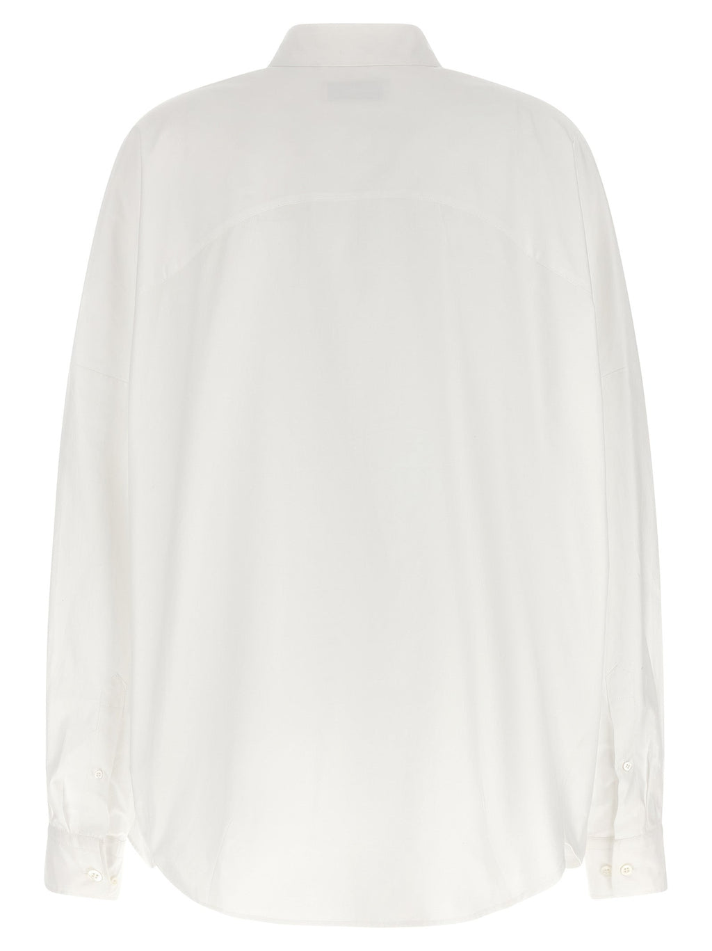 Dries Van Noten White Cotton Blouse