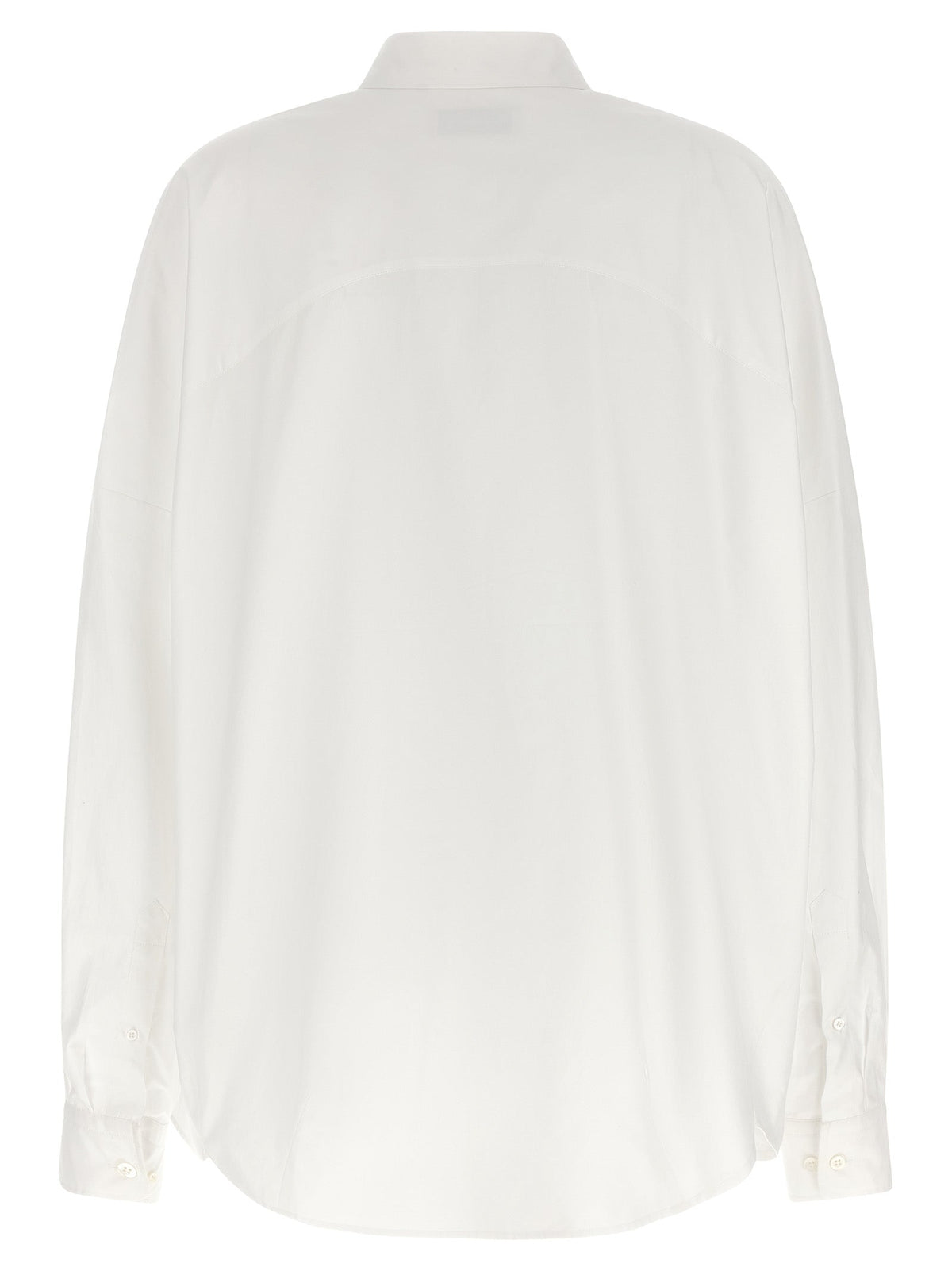Dries Van Noten White Cotton Blouse