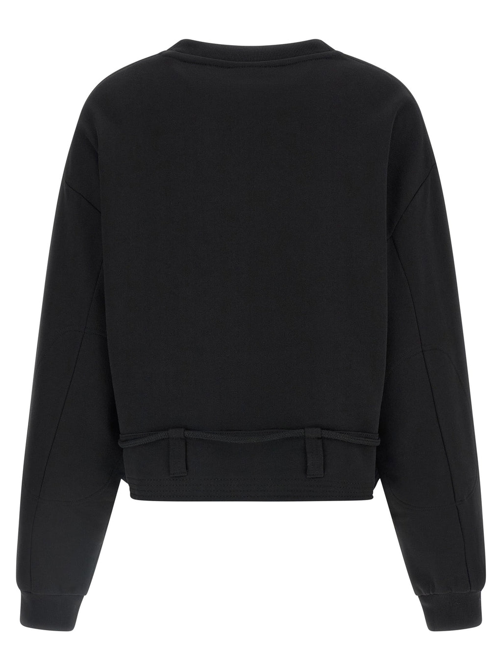 Dries Van Noten Black Cotton Sweatshirt
