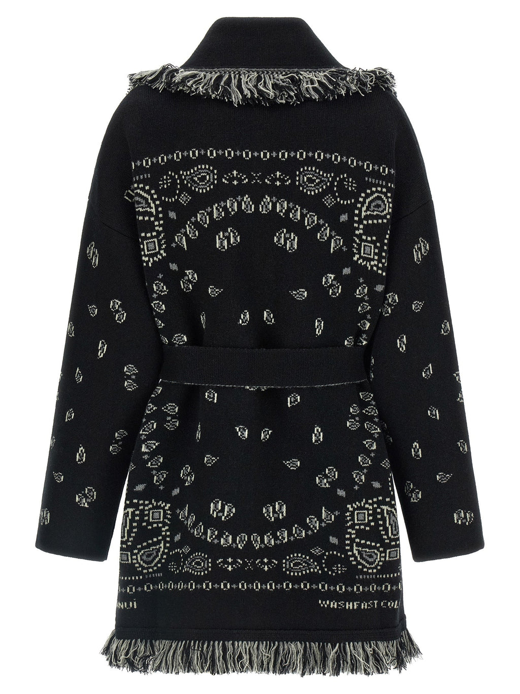 Alanui Black Cashmere Cardigan