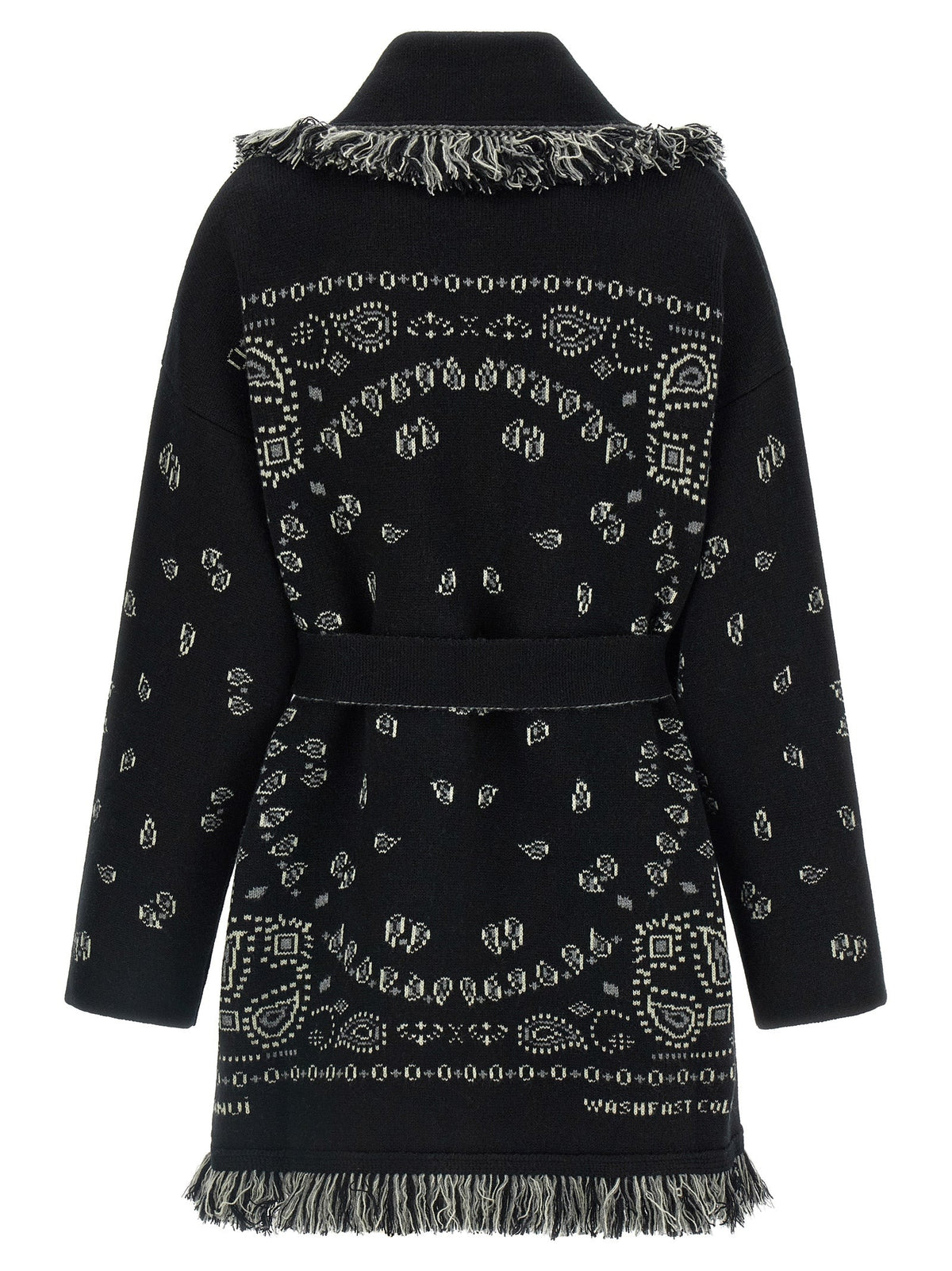 Alanui Black Cashmere Cardigan