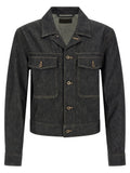 Lemaire Blue Cotton Denim Jacket