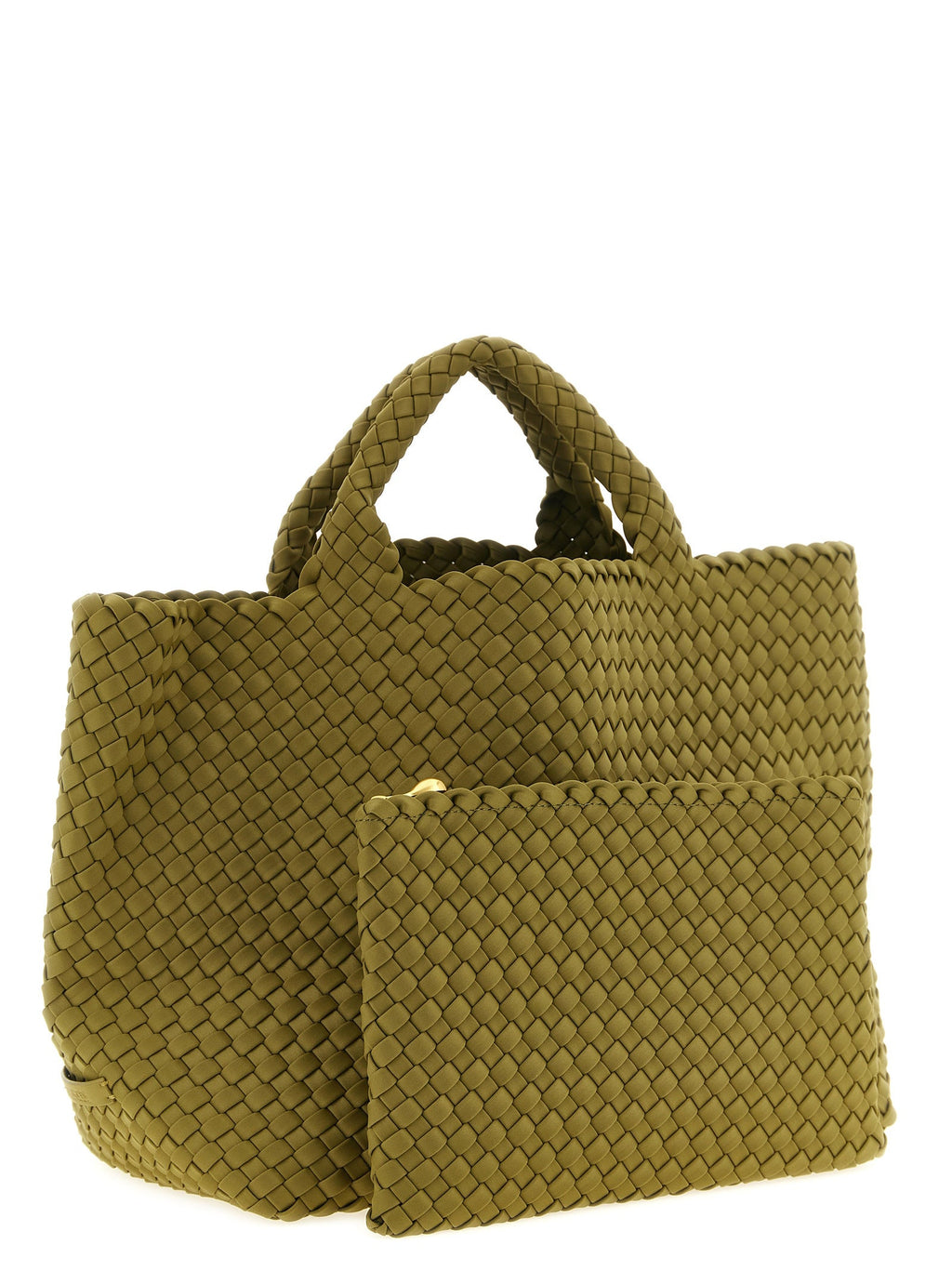 NAGHEDI Bicolor Nylon Handbag