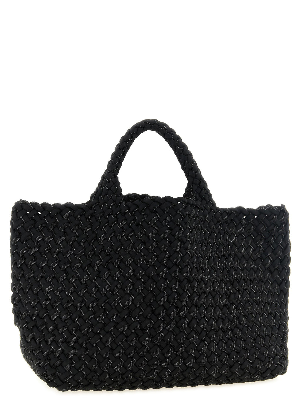 NAGHEDI Black Nylon Tote Bag