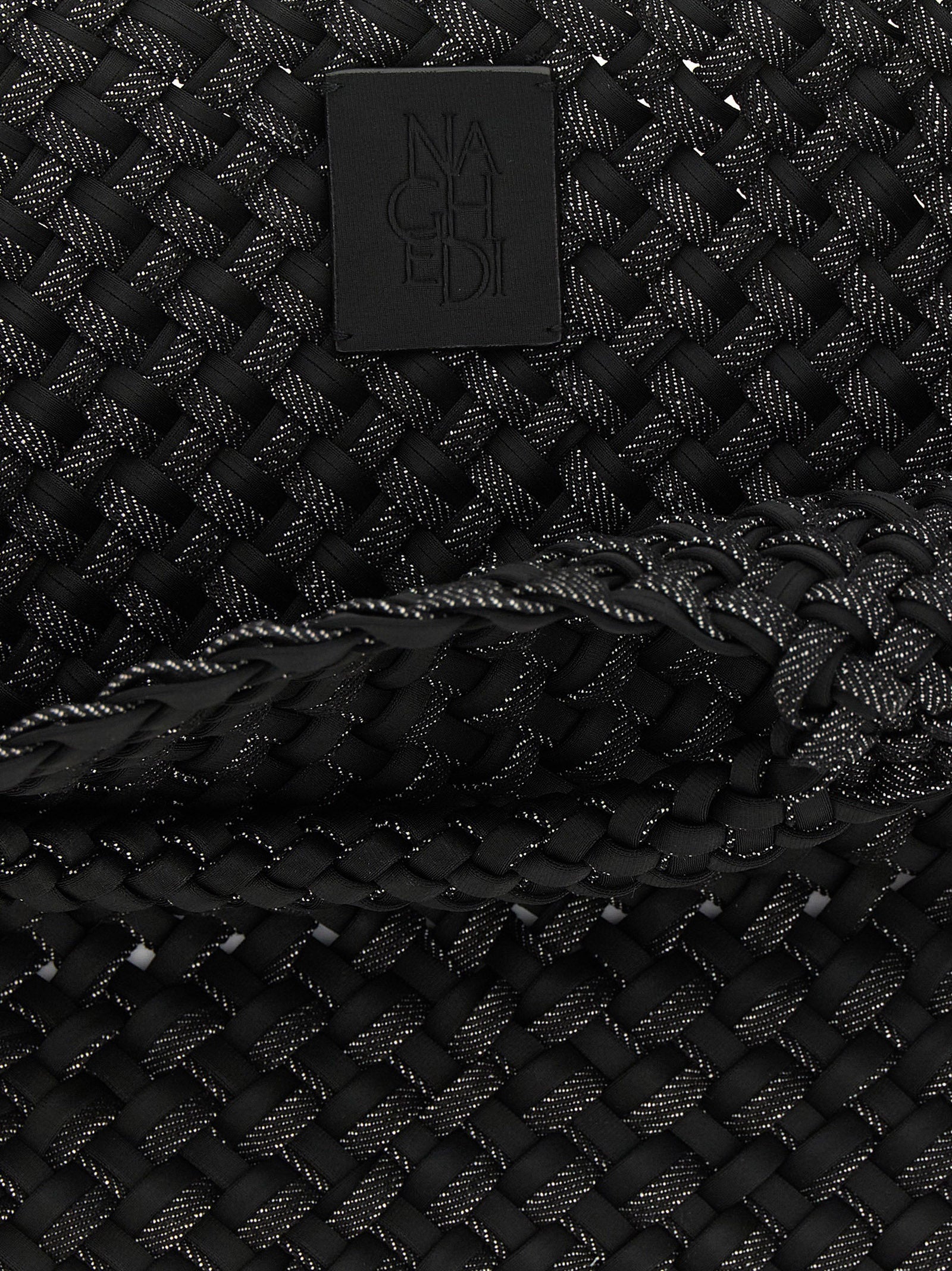 NAGHEDI Black Nylon Tote Bag