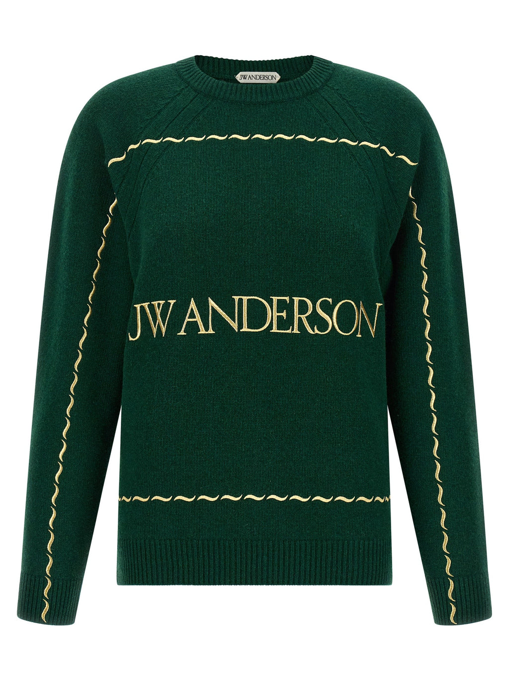 J.W.Anderson Bicolor Wool Cardigan