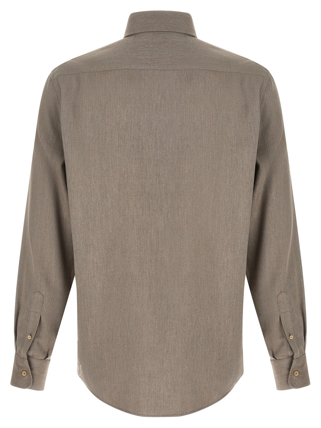 Brunello Cucinelli Gray Cotton Blouse