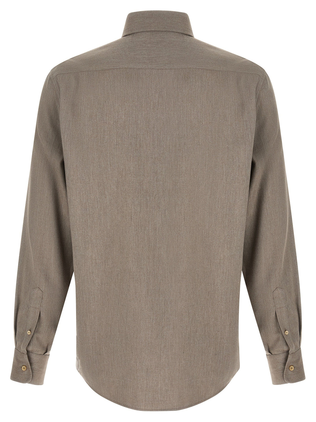 Brunello Cucinelli Gray Cotton Blouse