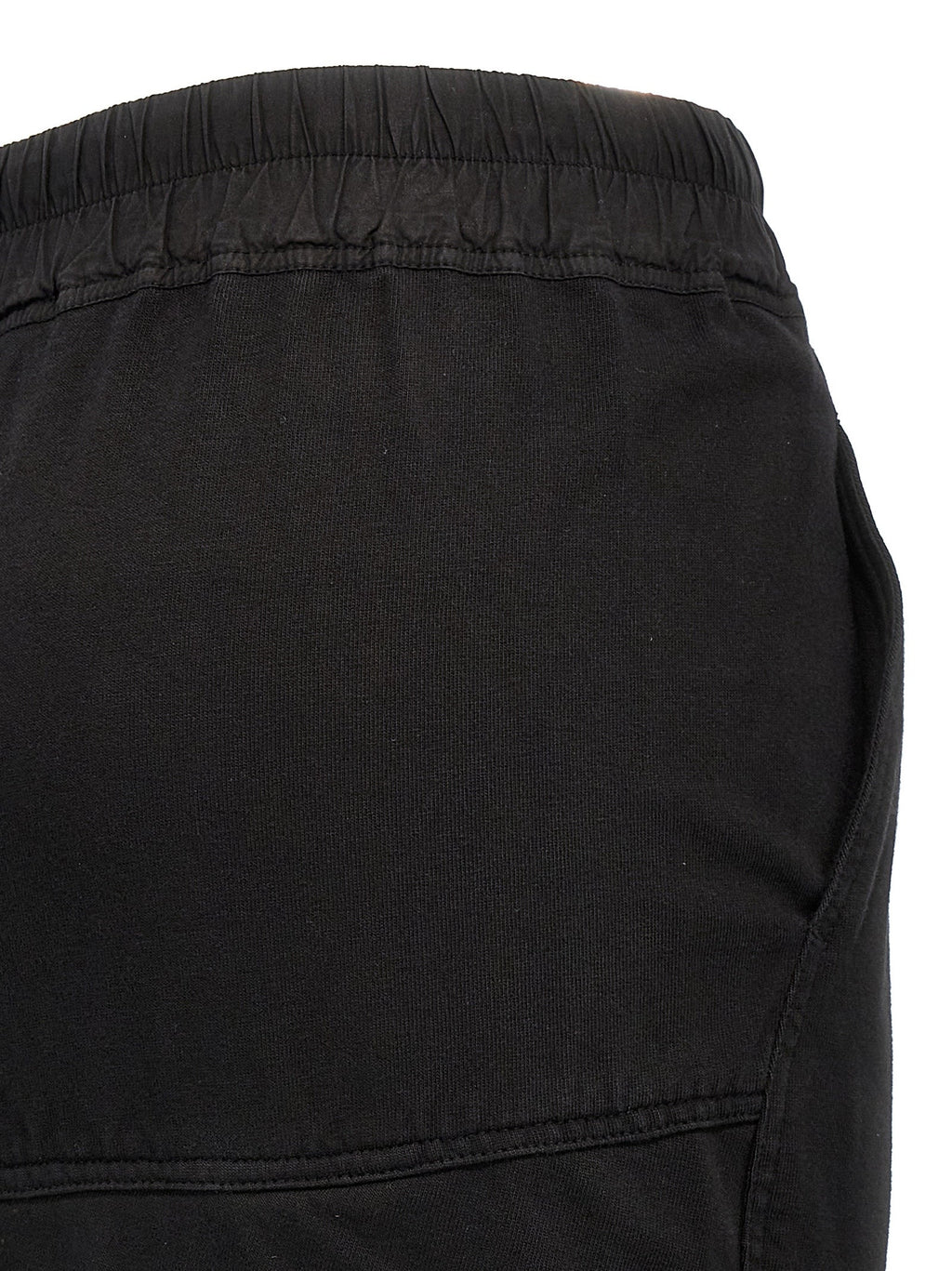 DRKSHDW Black Cotton Mini Skirt