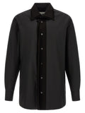 Maison Margiela Black Cotton Blouse