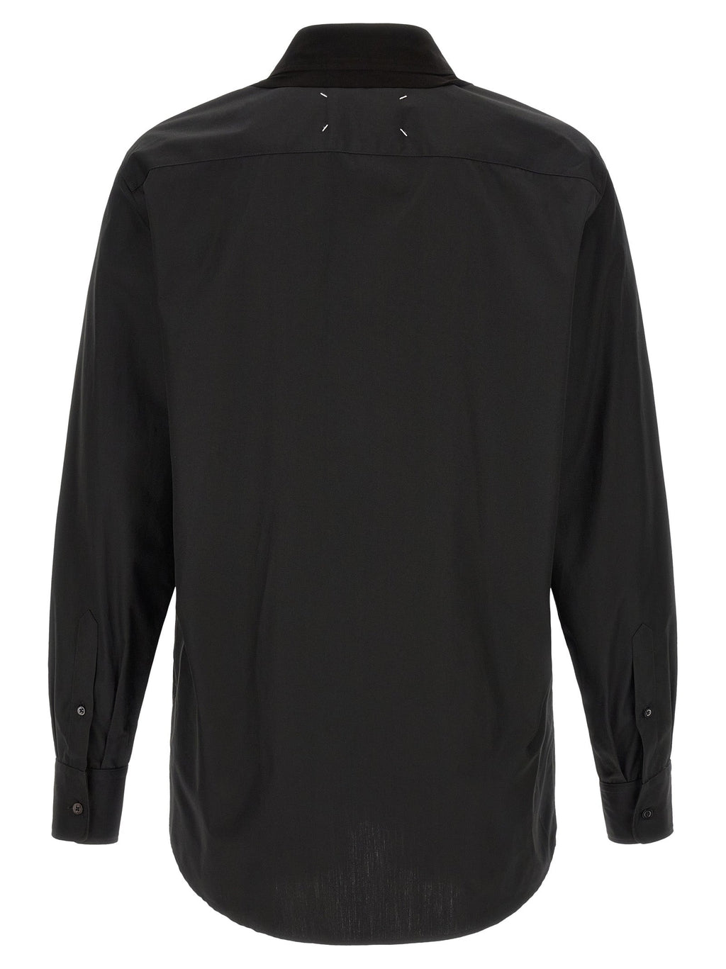 Maison Margiela Black Cotton Blouse