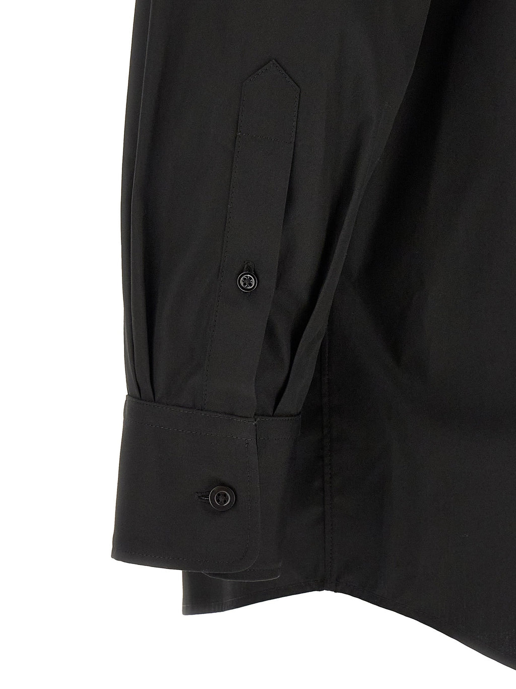Maison Margiela Black Cotton Blouse