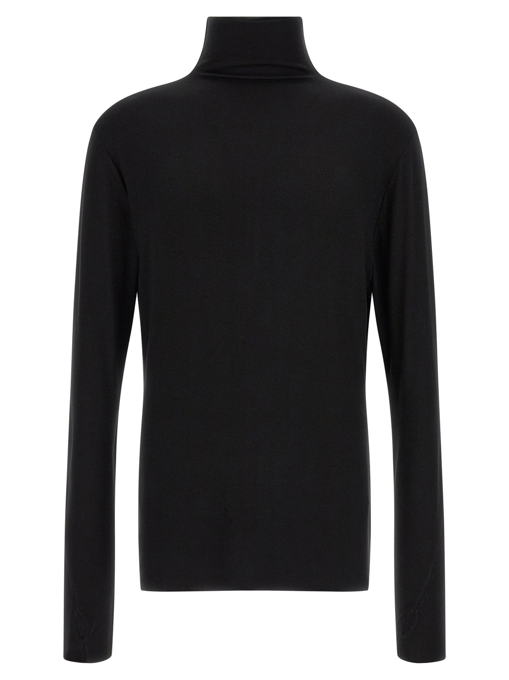 Thom Krom Black Viscose Cardigan