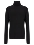 Thom Krom Black Viscose Cardigan