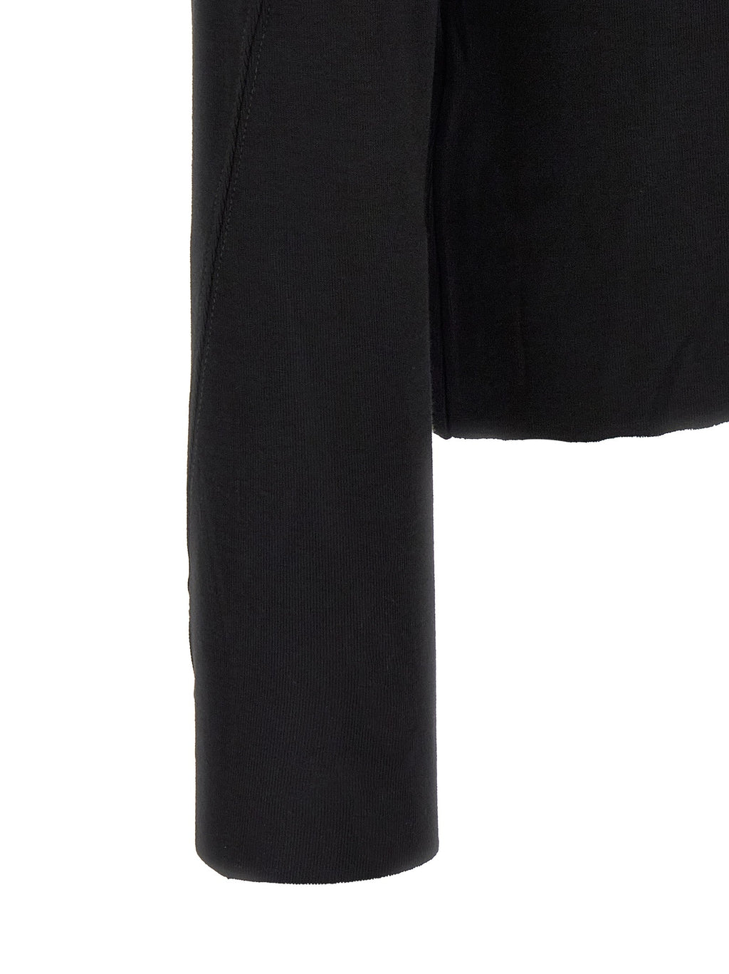 Thom Krom Black Viscose Cardigan