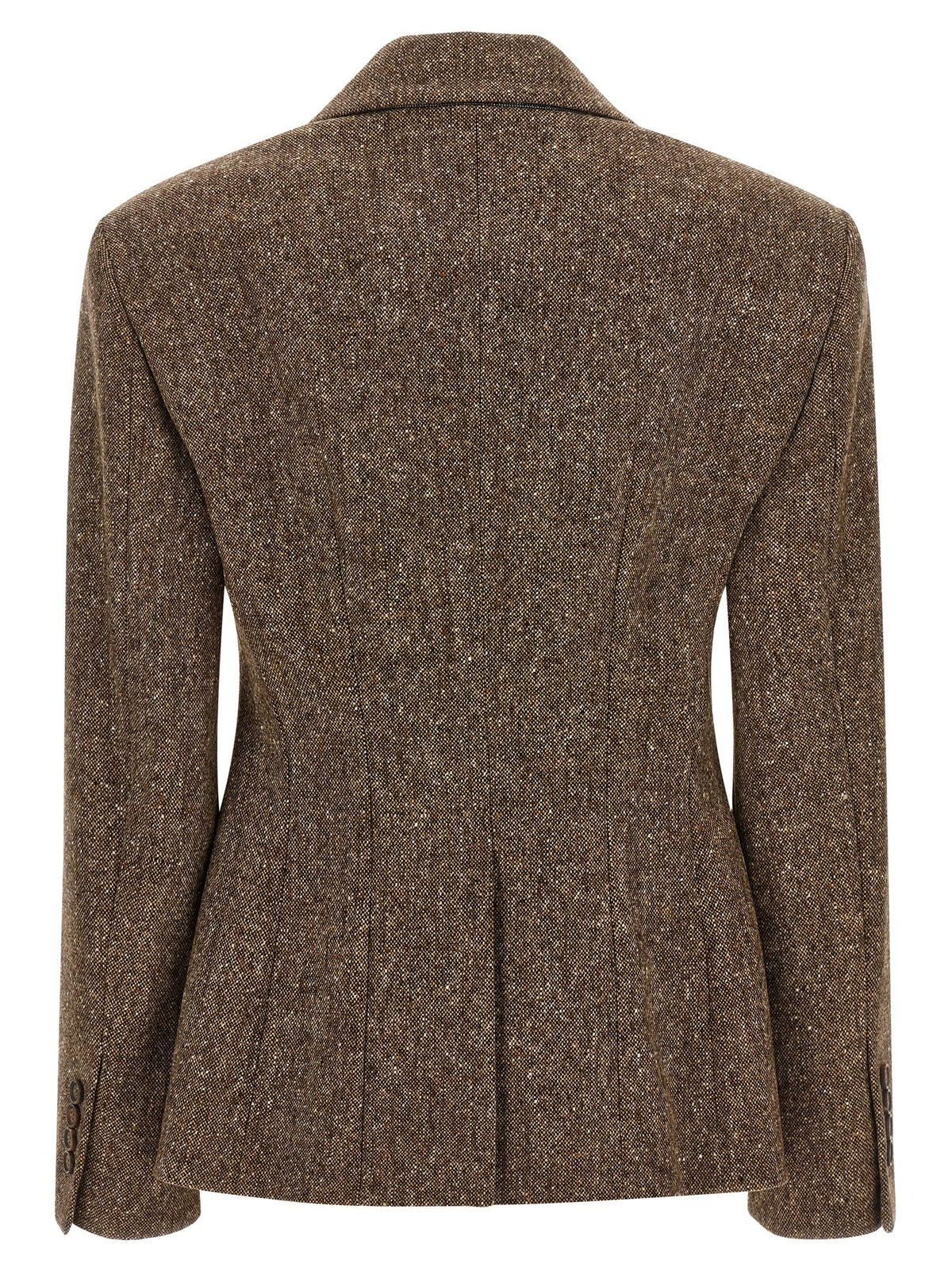 Brunello Cucinelli Brown Virgin Wool Blazer
